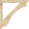 Ekena Millwork Imperial Slat Rough Sawn Bracket, Douglas Fir, 4"W x 46"D x 46"H BKT04X46X46IMP06RDF - alternate 2